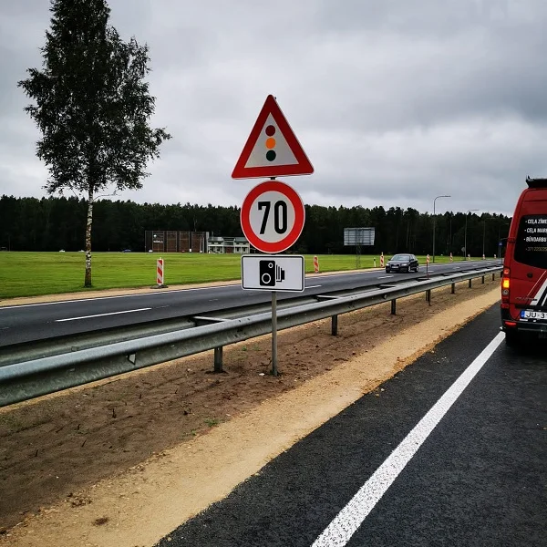 On public roads
